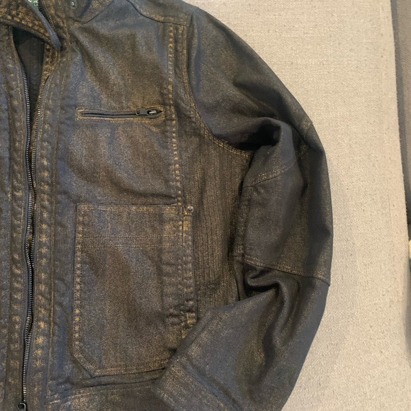 Ralph Lauren Black and Gold Jacket - Picture 4 of 9